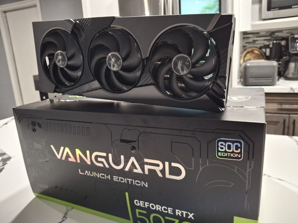 MSI Vanguard Launch Edition RTX 5070 12Gb OC GPU Graphic Card