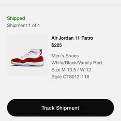 Jordan 11 Cherry