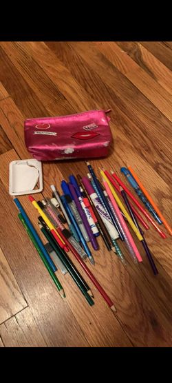 Markers and case