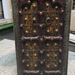 Antique Indian Almirah/mandir Cabinet