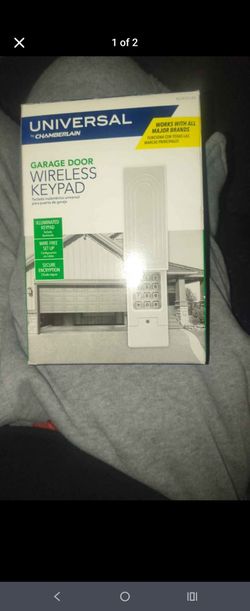 Universal  Chamberlain garage door wireless keypad