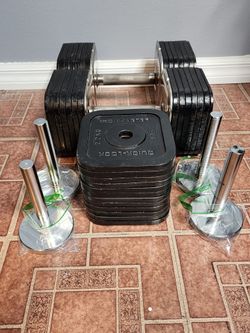 Ironmaster 75 lb Adjustable Dumbbells + Upgrade Kit (60 lbs Extra) + 4 additional longer locking screws