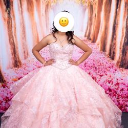 Quinceanera Pink Dress