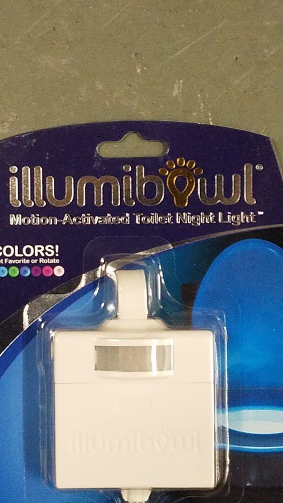2-for-1 BRAND NEW Toilet Bowl Bathroom Nigt Light Motion tvated (A Shark Tank multi-million dollar winner!) *** MAKE OFFER BY 3/19 ***