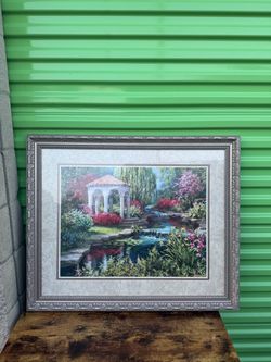Heaven's Garden framed print by Fine Art Creations Inc.