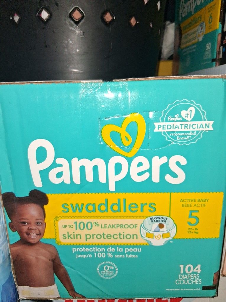 Pampers Di%e  5.  104 Count
