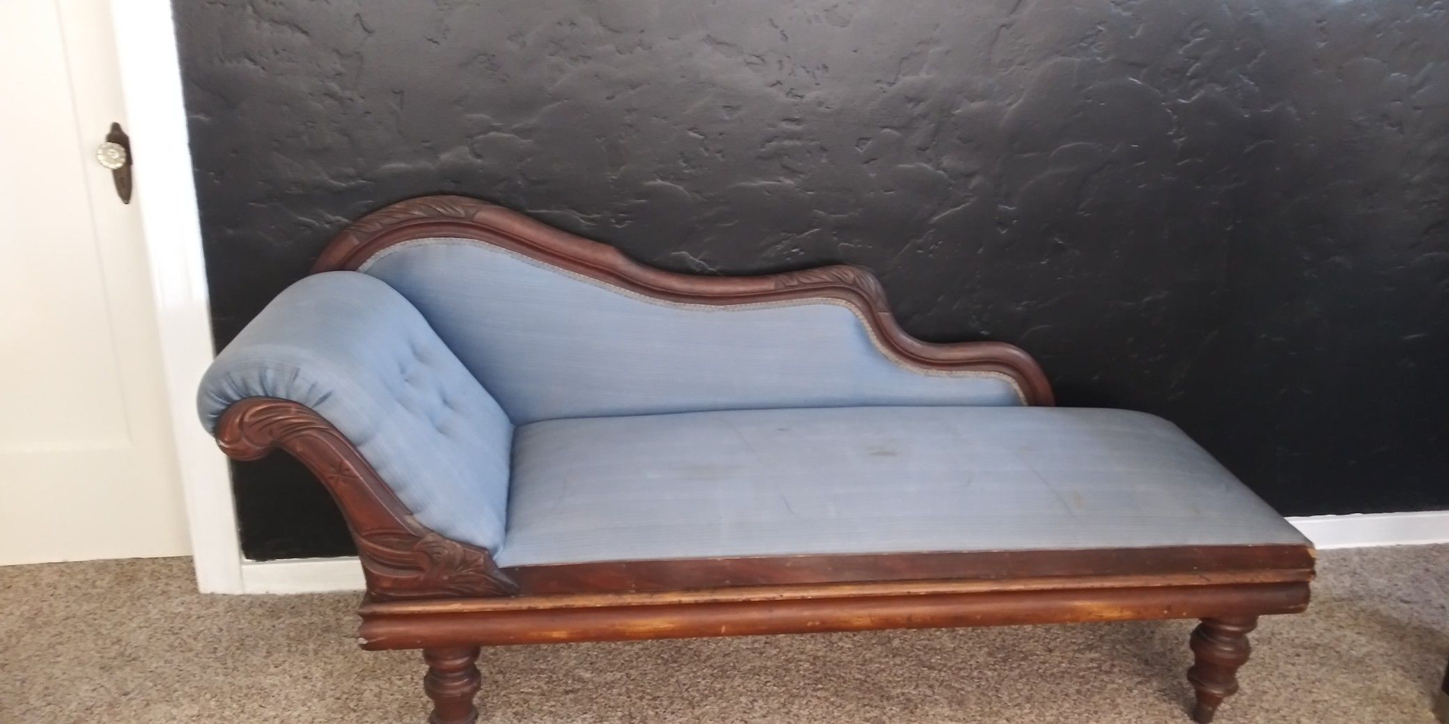 1940s Fainting couch