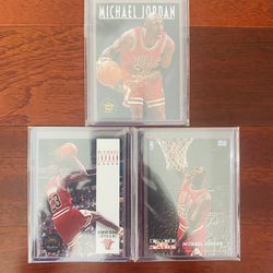 Michael Jordan Skybox Premium Basketball Card Lot! Center Stage!