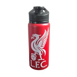 Liverpool Aluminum Soccer  Water Bottle 20oz. .New.