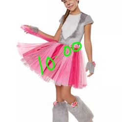 Girl Bunny Costume/Disfraz De Coneja 