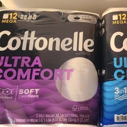 Cottonell Toilet paper 12 Rolls 