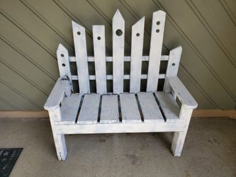 Rustic Wood Bench