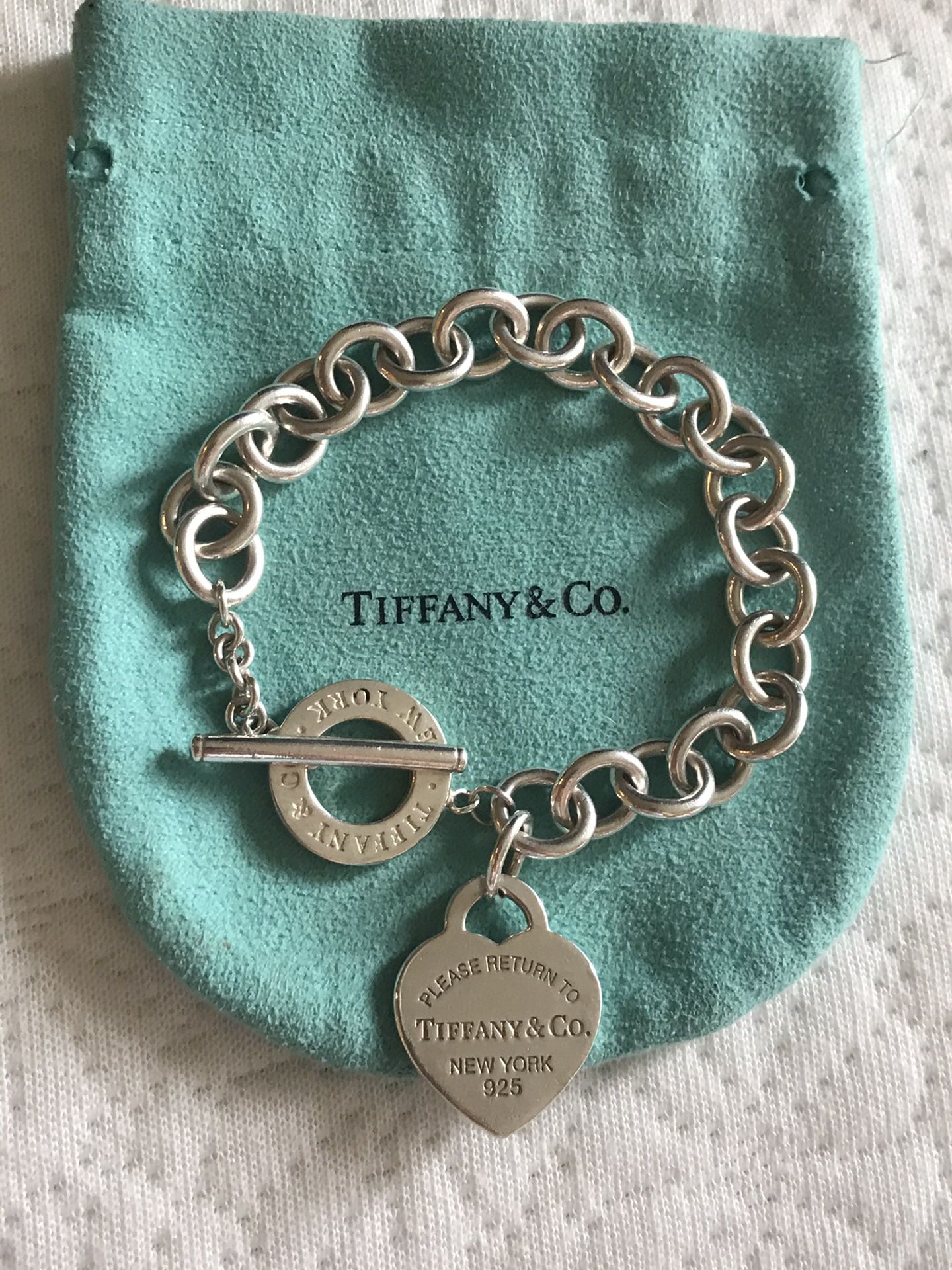 Tiffany & Co. Heart Tag Toggle Bracelet