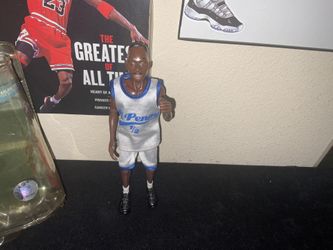 Lil Penny Anfernee Hardaway Doll Basketball Nike 1997 Little Penny 1/2  Figure white jersey Nice excellent condition rare vintage 