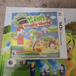 Yoshi Wooly World Nintendo 3ds Game