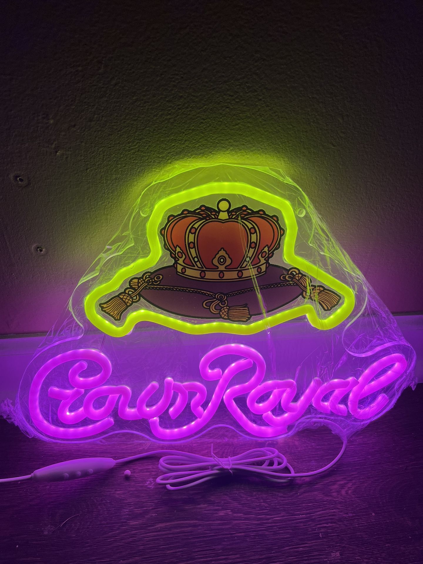 Crown Royal Neon Sign