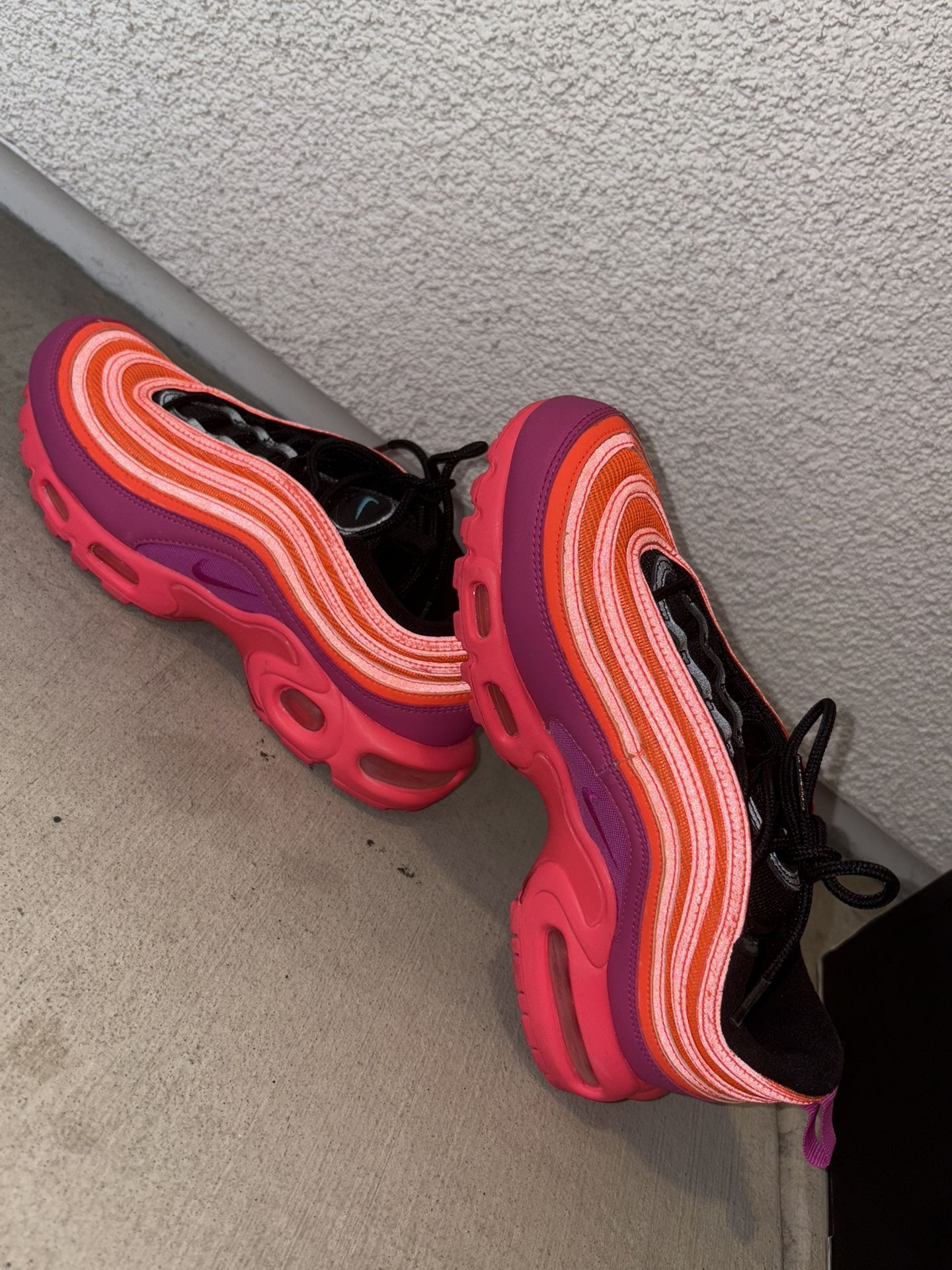 Nike Air Max 97 x Comme des Garçons Bright Crimson Pink CDG