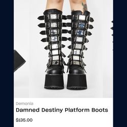 Demonia Damned Boots 