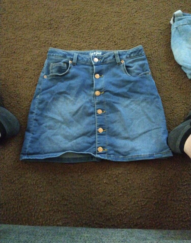 Denim Skirt