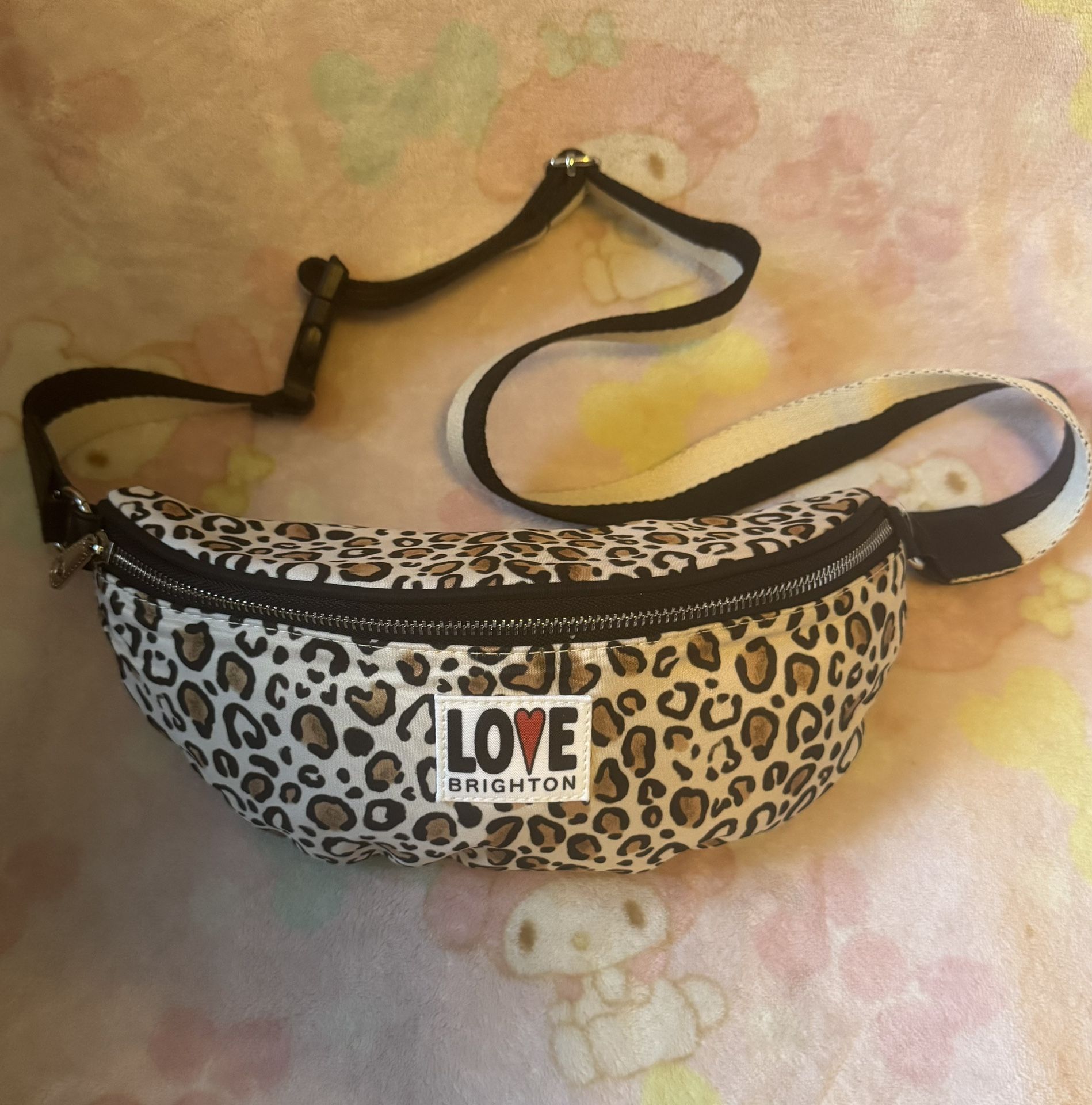 Brighton Endless love wild cat unisex designer fanny pack (NEW)