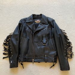 Harley Davidson men’s leather border jacket