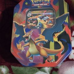 Mega Charizard Y tin.