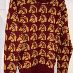 Men’s Large Vintage Wool USC Trojans Sweater