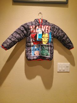 Marvel Kids Jacket Size 4T