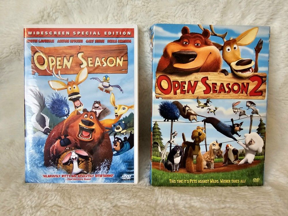 Open Season DVD & Open Season 2 DVD