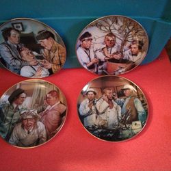 Franklin Mint Three Stooges Collector Plates
