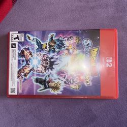 Dragon ball sparking zero Nintendo Switch game
