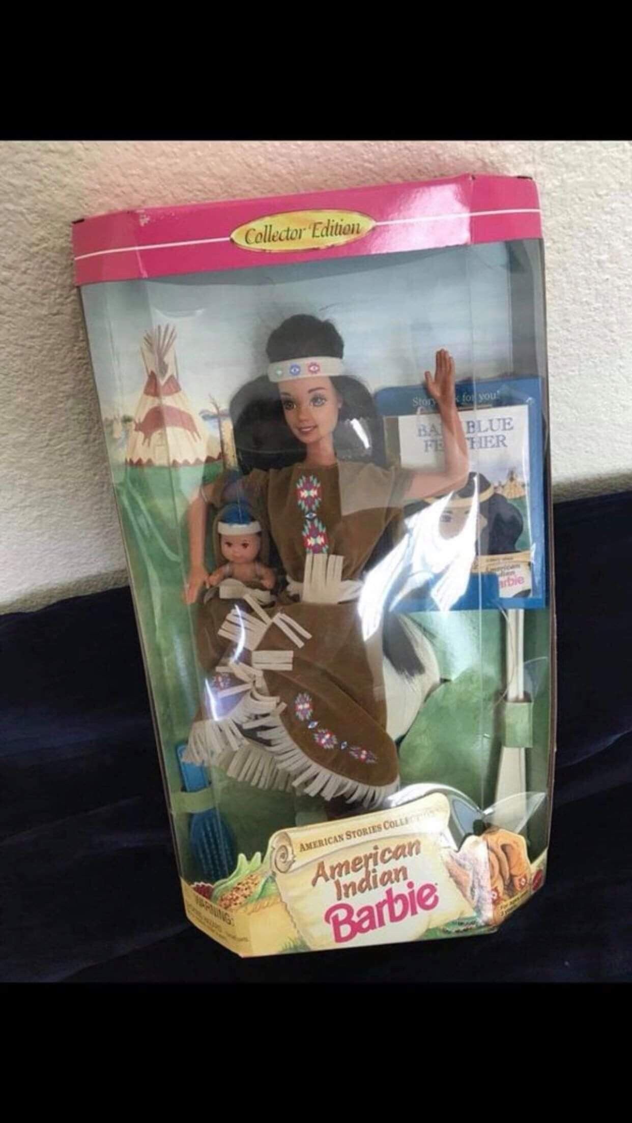 New American Indian barbie doll
