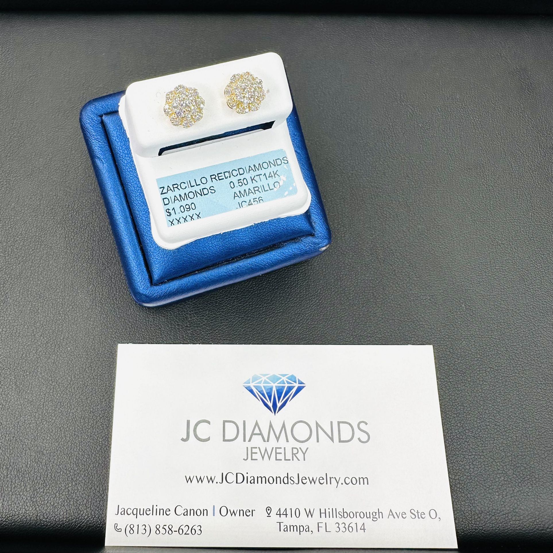 Earrings 14k Diamonds 💎 