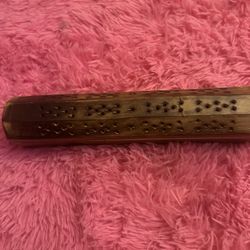Incense Holder With Incense 