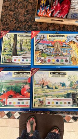 Four Art & Ink Introduction to  Watercolour