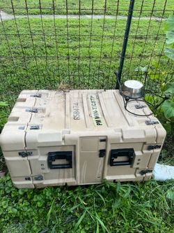 HEAVY DUTY HARDIGG CASE/MILITARY HARDWARE