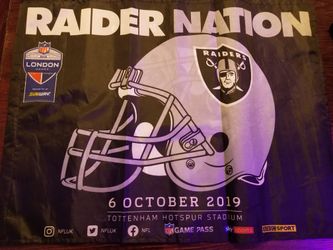 Raider Nation Flag - London