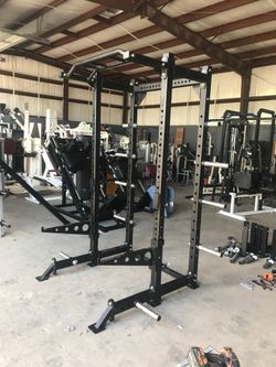 Heavy gauge power rack