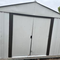 Metal Storage Shed Includes Installation