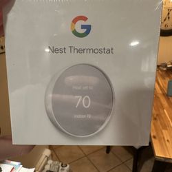 Google Nest Thermostat New