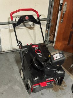 Troy - Built Squall 208E 21 in. 208cc Single - Stage Gas Snow Blower.