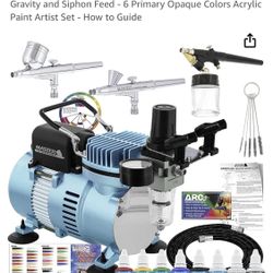 Master Airbrush Kit And Compressor 