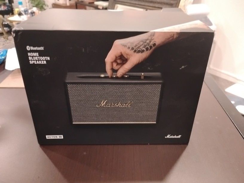 Brand New Marshall Action III Home Speaker