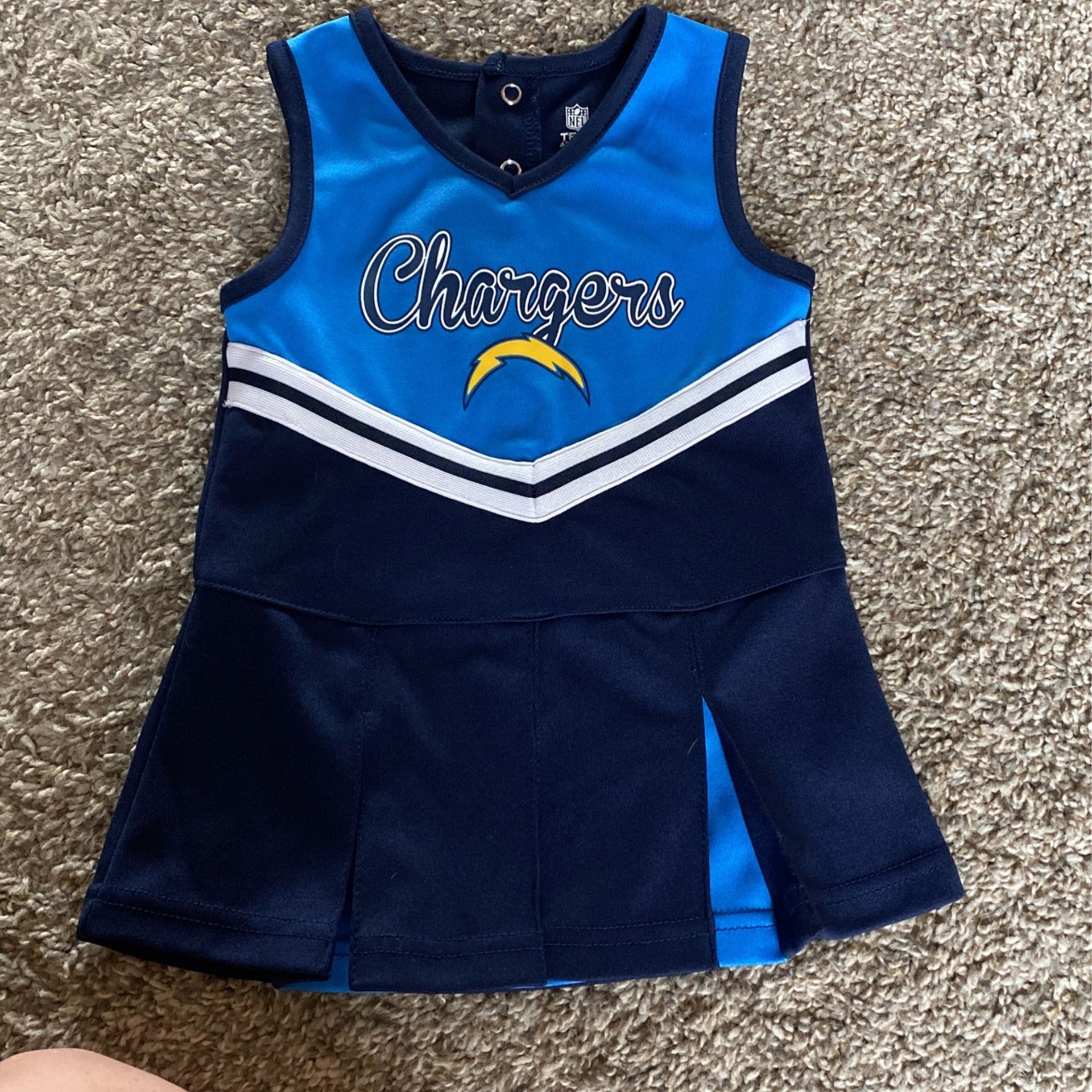 18 Month Charger Cheerleader Baby Clothes