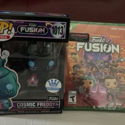 FUNKO FUSION COSMETIC FREEDY XBOX X BUNDLE