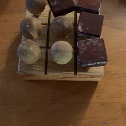 Wooden Tic Tac Toe