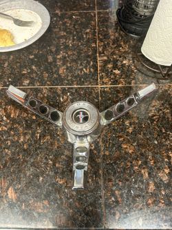 66 Mustang OEM horn ring .
