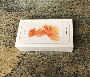Apple iPhone 6S ROSE GOLD (BOX ONLY) in excellent condition