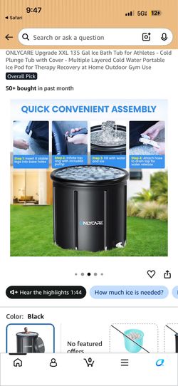 Portable bath/icebath
