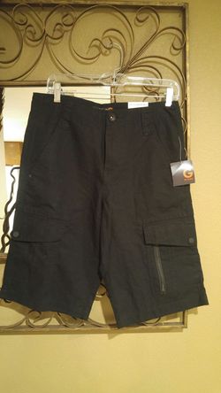 Guess black cargo men shorts (size28)